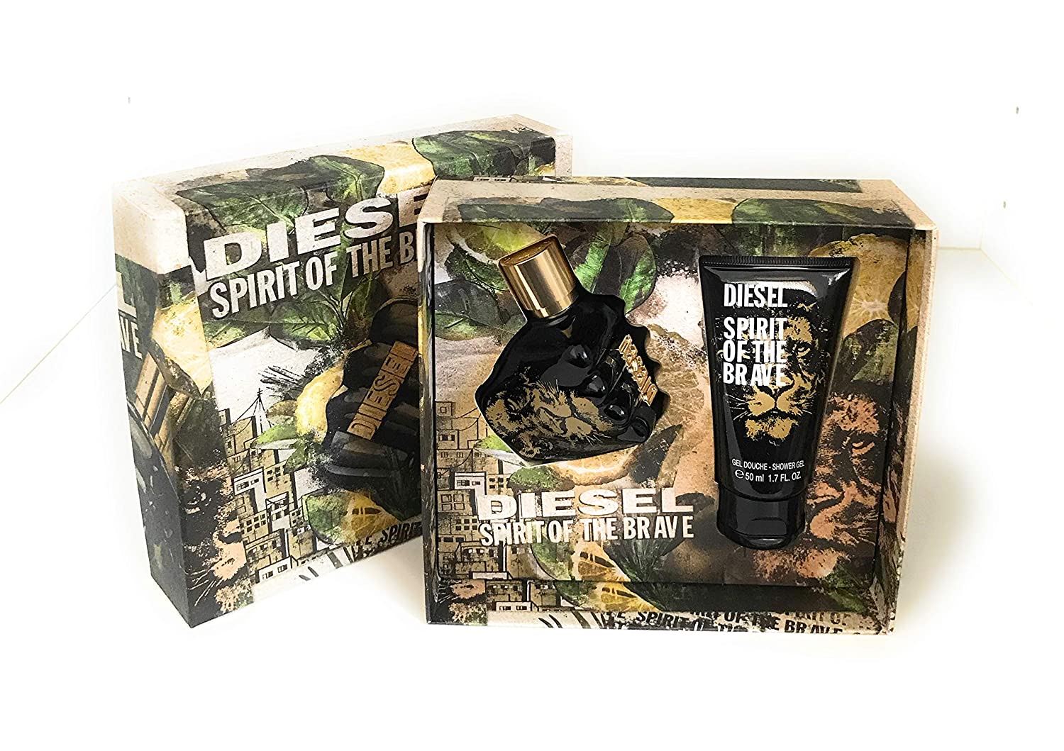 Diesel Spirit Of The Brave Set With Shower Gel 35 Ml / 50 Ml