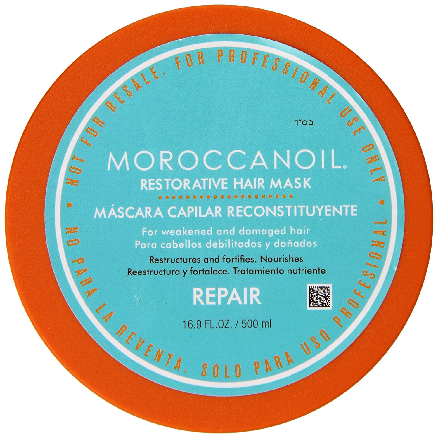Moroccanoil Restorative hair mask, 250 ml, ‎blue
