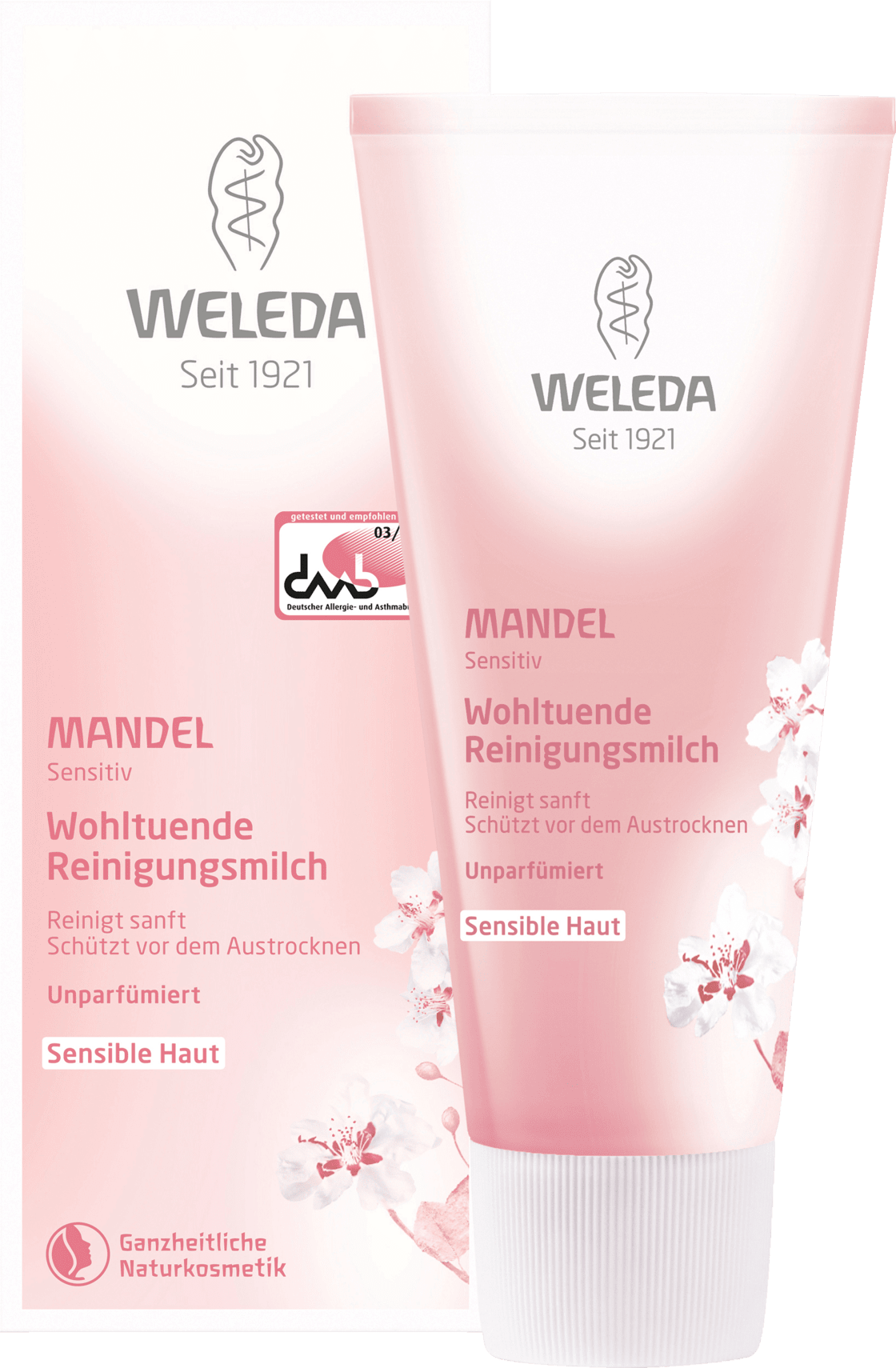 WELEDA Cleansing Milk And Almond Soothing, 75 Ml