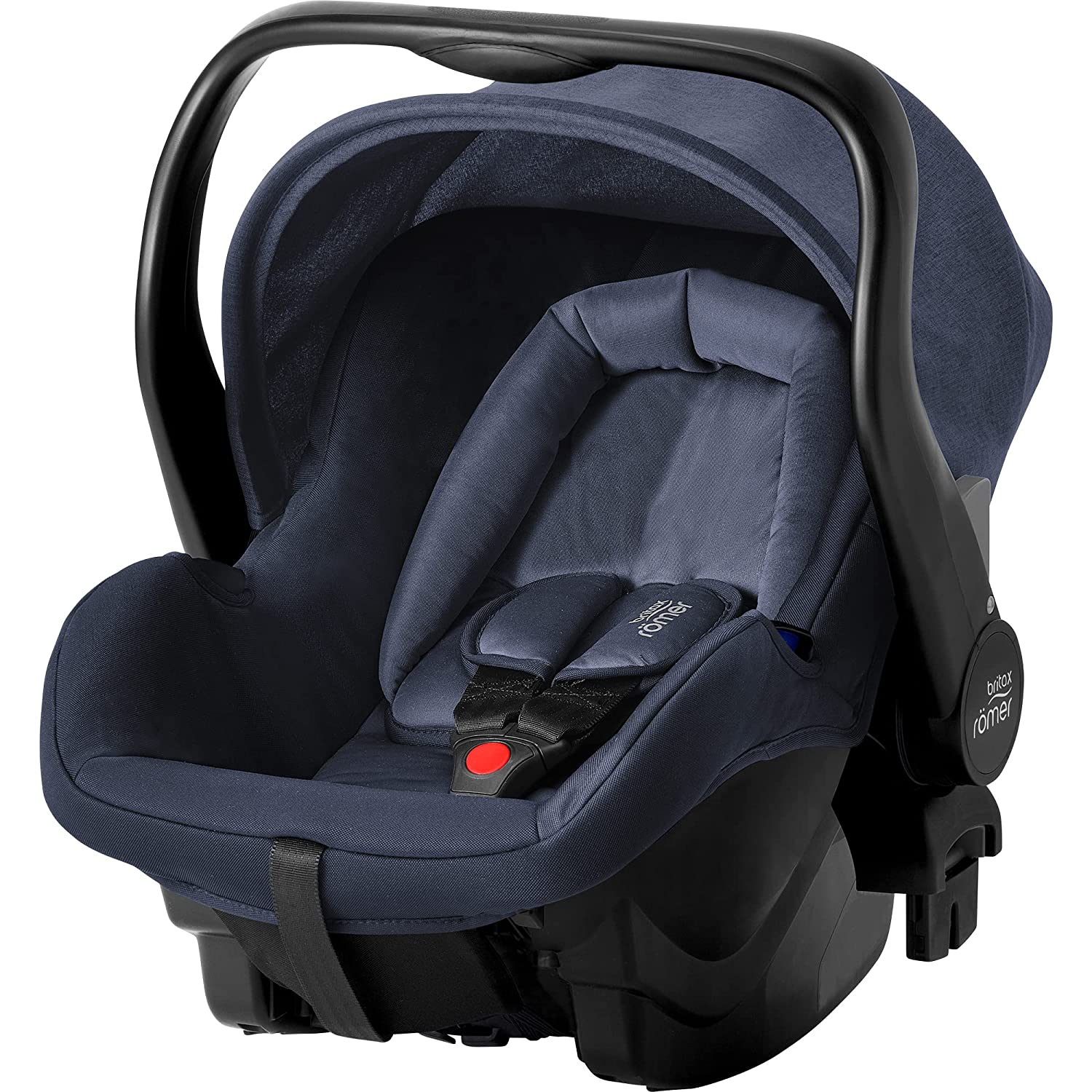 Britax Romer Britax Römer Primo Baby Car Seat Compatible with Primo Base, from Birth to 12/15 Months (13 kg) Group 0+, Navy Ink