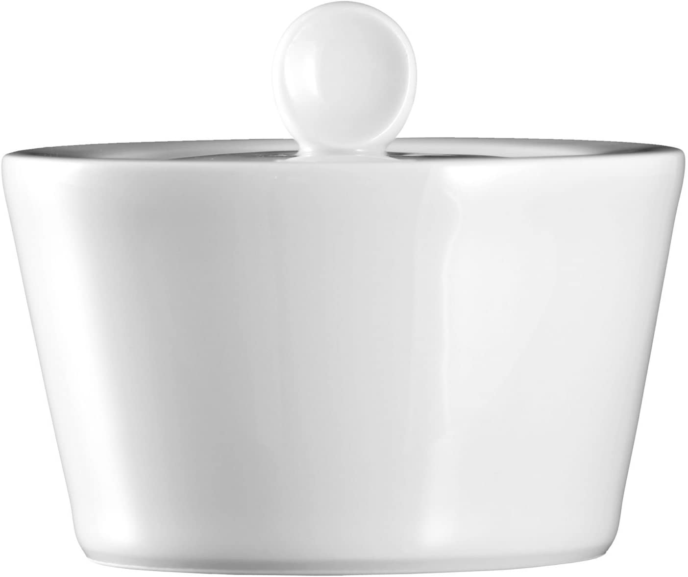 10 cm Sugar Pot Mandarin White Universal 00006 by Seltmann Weiden