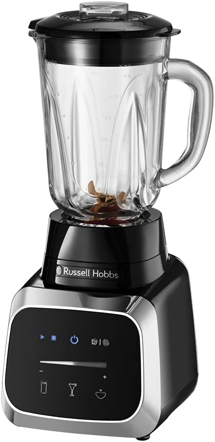 Russell Hobbs Professional Stand Blender [Intelligent & Automatic Adaptive Mix Technology for Optimal Results] Sensigence Glass Mixer (Automatic Detects The Resistance of Ingredient) Smoothie Maker 28241-56