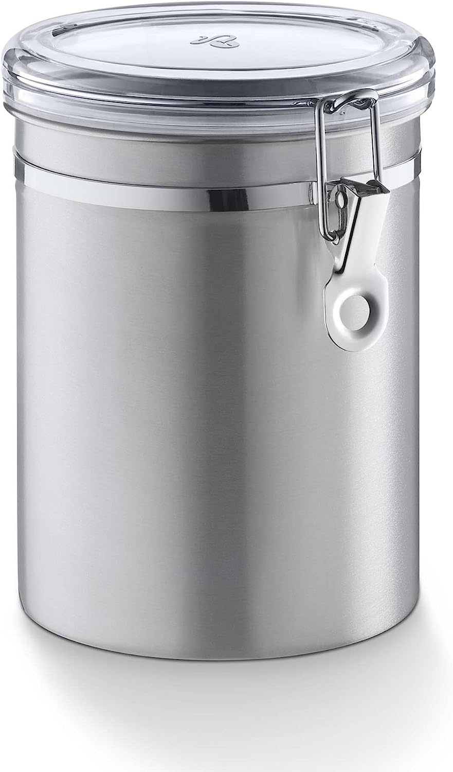 Tchibo Aroma Canister, Coffee Tin, 500 g Filling Volume, Aroma Proof, Stainless Steel