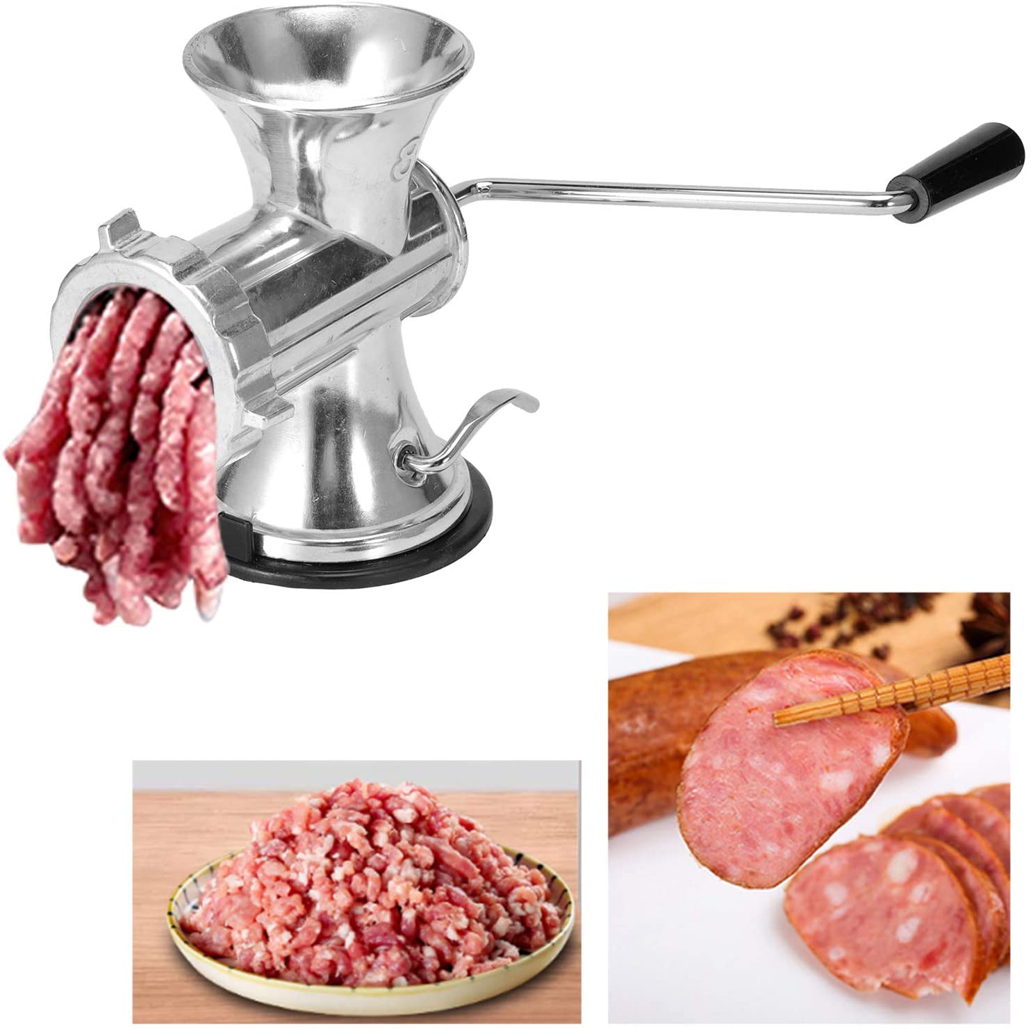 Sanpyl Grinder Mincer, Durable Manual Meat Mincer, Commercial Meat Mincer, Meat Mincer, Meat Mincer, Vegetable Spice