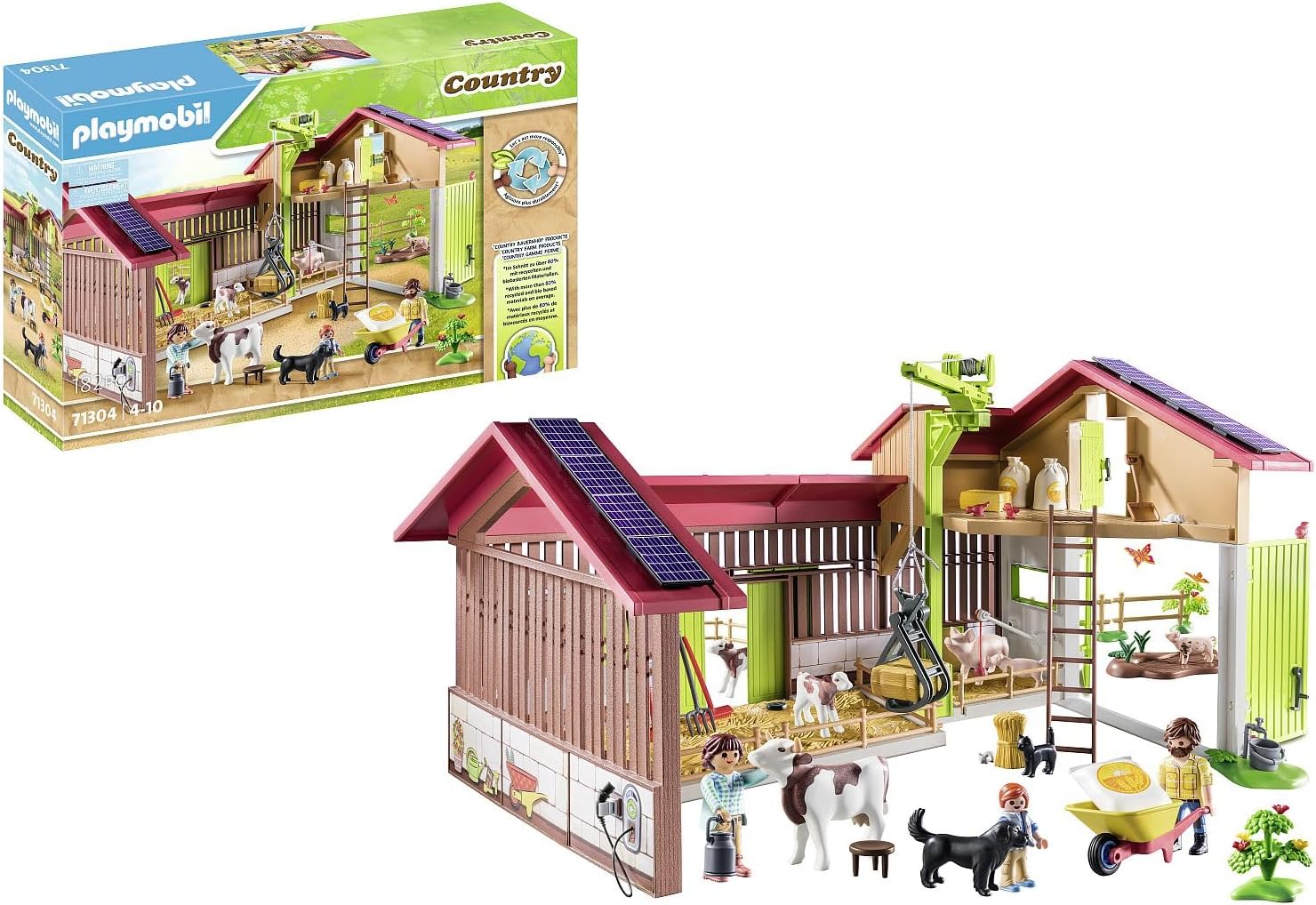 PLAYMOBIL Country 71304 Large Farm for Ages 4+
