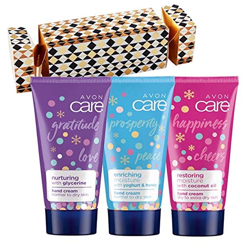 Avon Care Hand Cream Set Of 3 In Gift Box