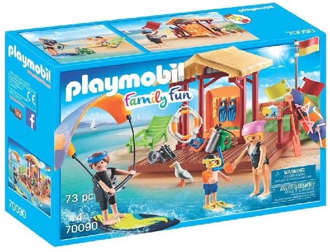 Playmobil 70090 Family Fun Water Sports School, Colourful.