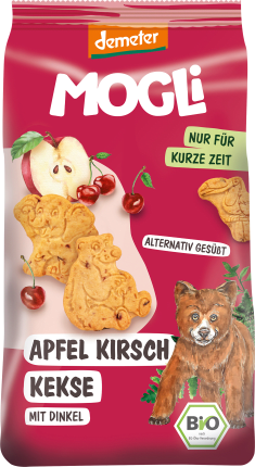 Children's biscuit apple cherry, 125 g