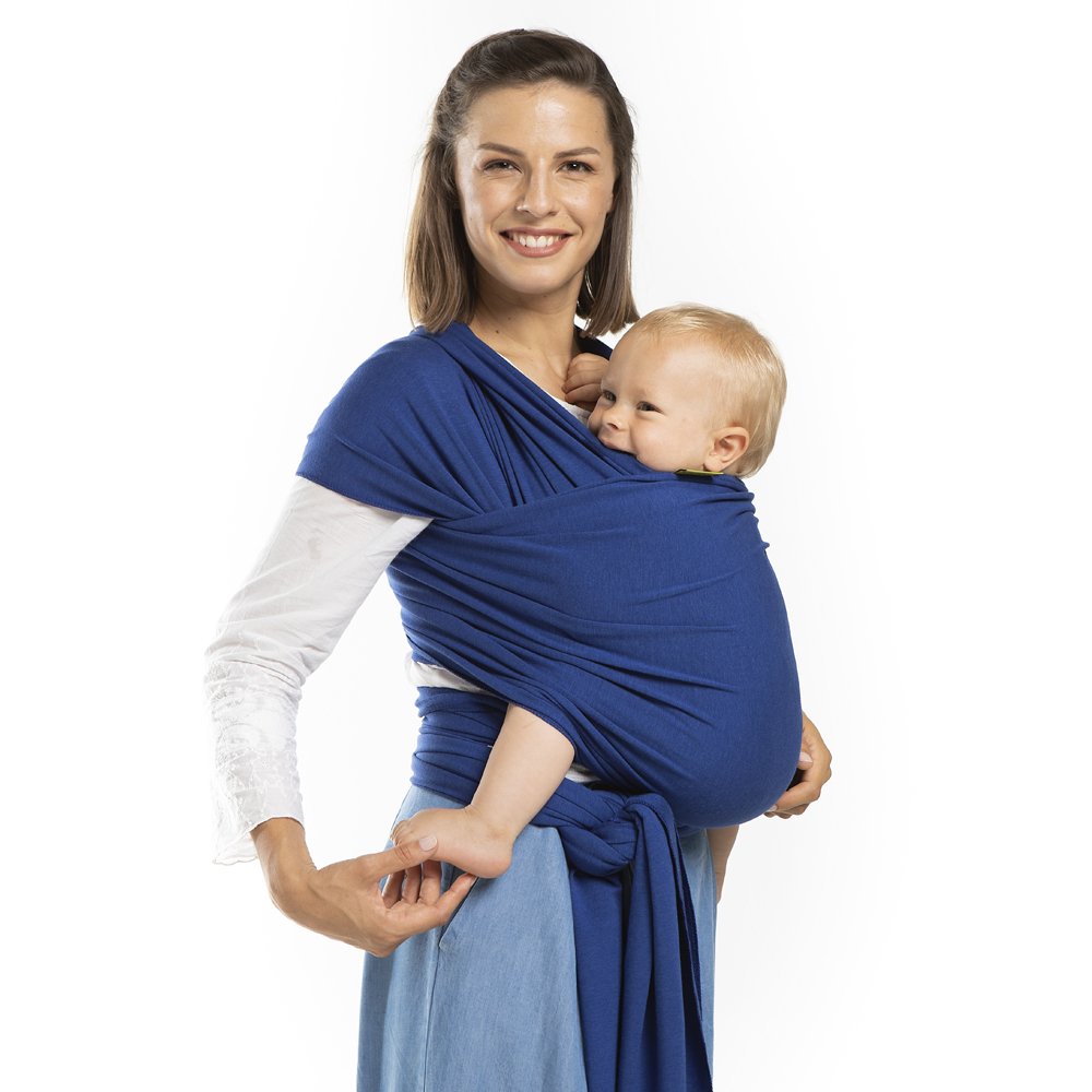 Boba Baby wrap, very easy to tie, ideal for newborns and toddlers up to 16 kg.
