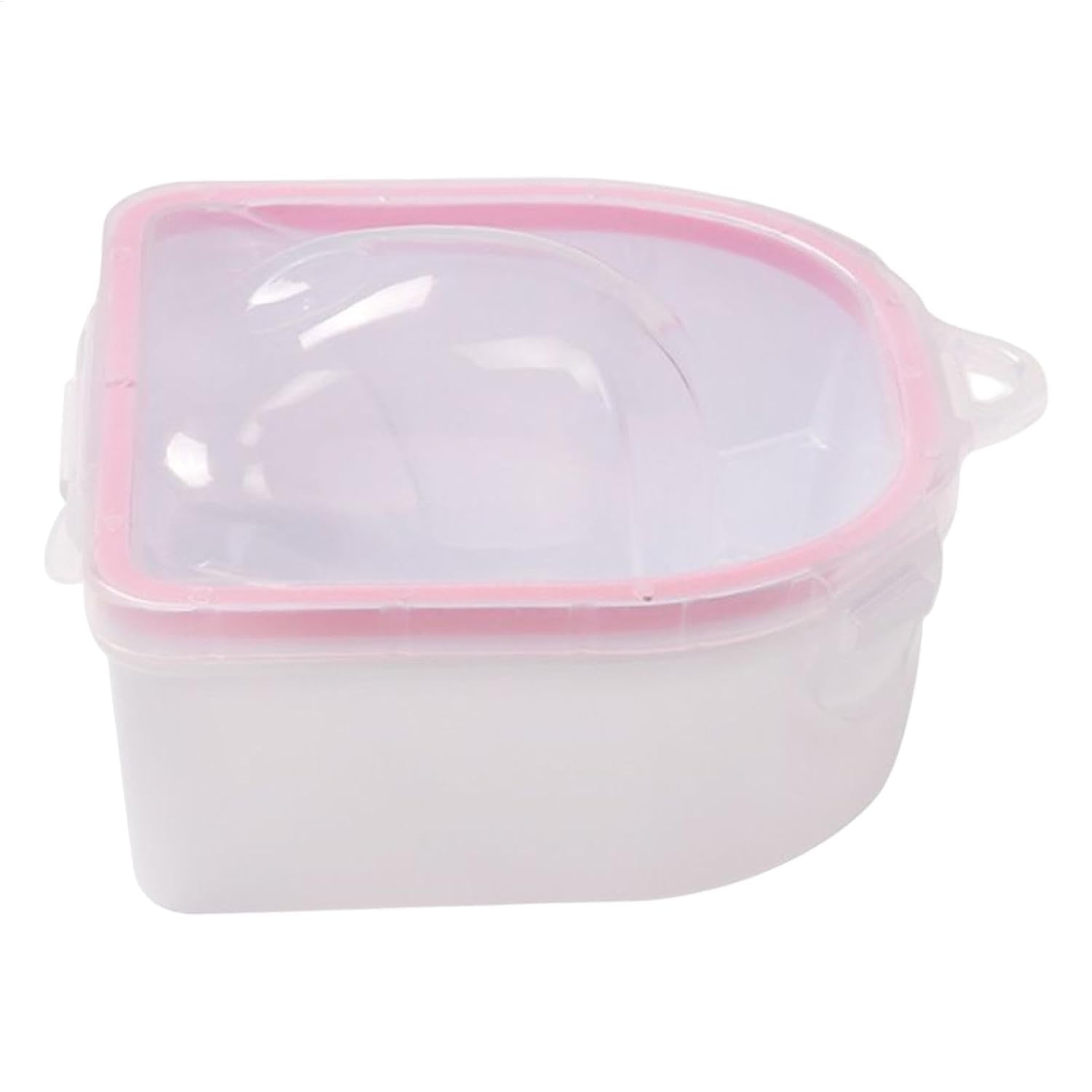 Nail Polish Remover Tray | Double Layer Soak Off Acrylic Nail Remover Tray - Gel Nail Polish Dipping Powder Remover for Salon Nail Art Tool for Salon Nail Art
