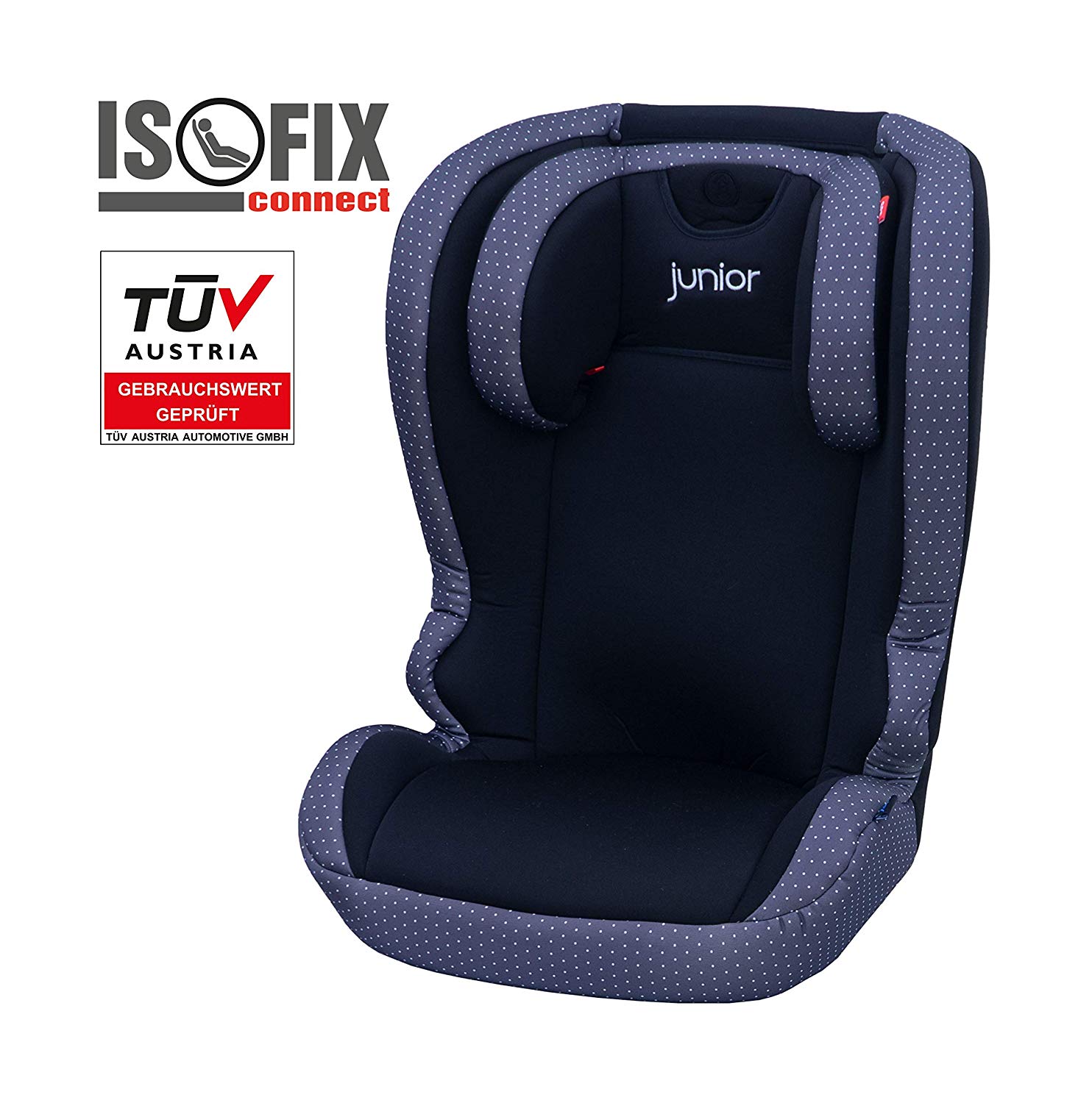 Petex 44440518 Child Seat Premium 703 HDPE, ECE R44/04, mehrfarbig