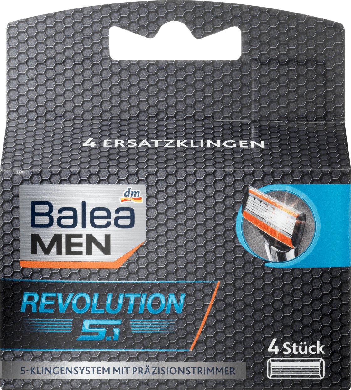 Razor Blades Revolution 5.1, 4 Pcs