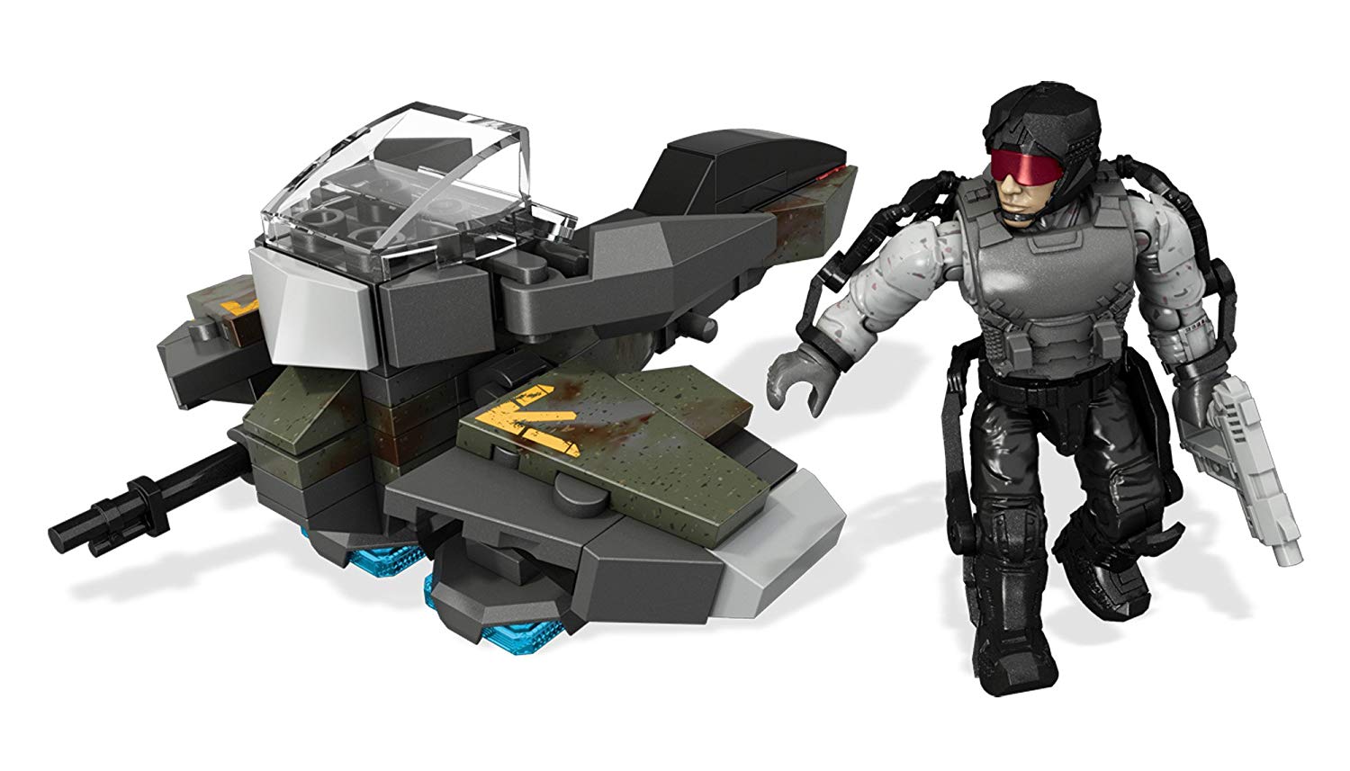 Mega Bloks Call Of Duty Hoverbike Raid Playset