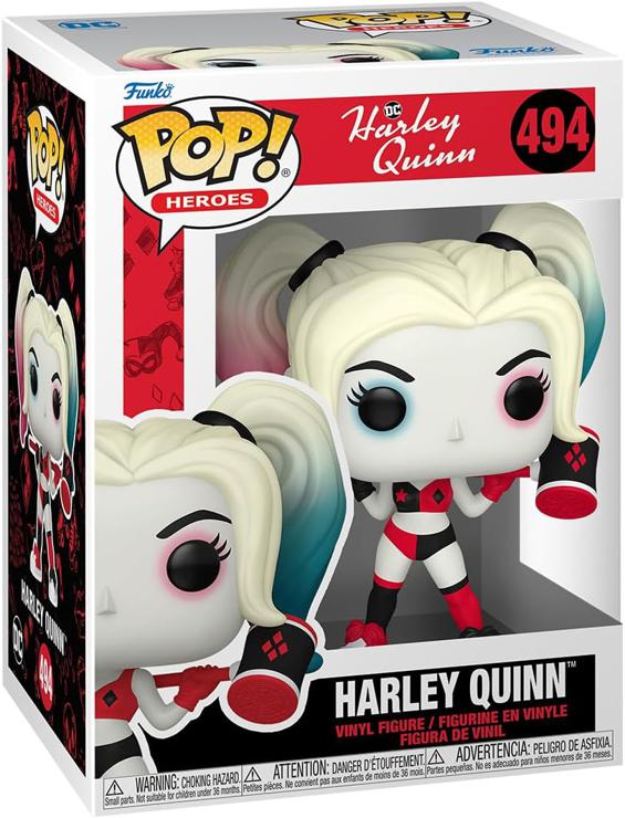 Funko Pop! Heroes: Harley Quinn and Tant Que Série d\'Animation Quinn - Harley Quinn - Harley Quinn Animated Series - Figure en Vinyle à Collectionner - Toys for children and adults