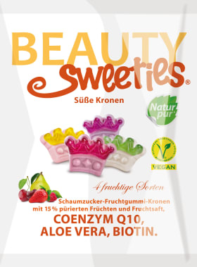 Fruit gum, sweet crowns, 125 g