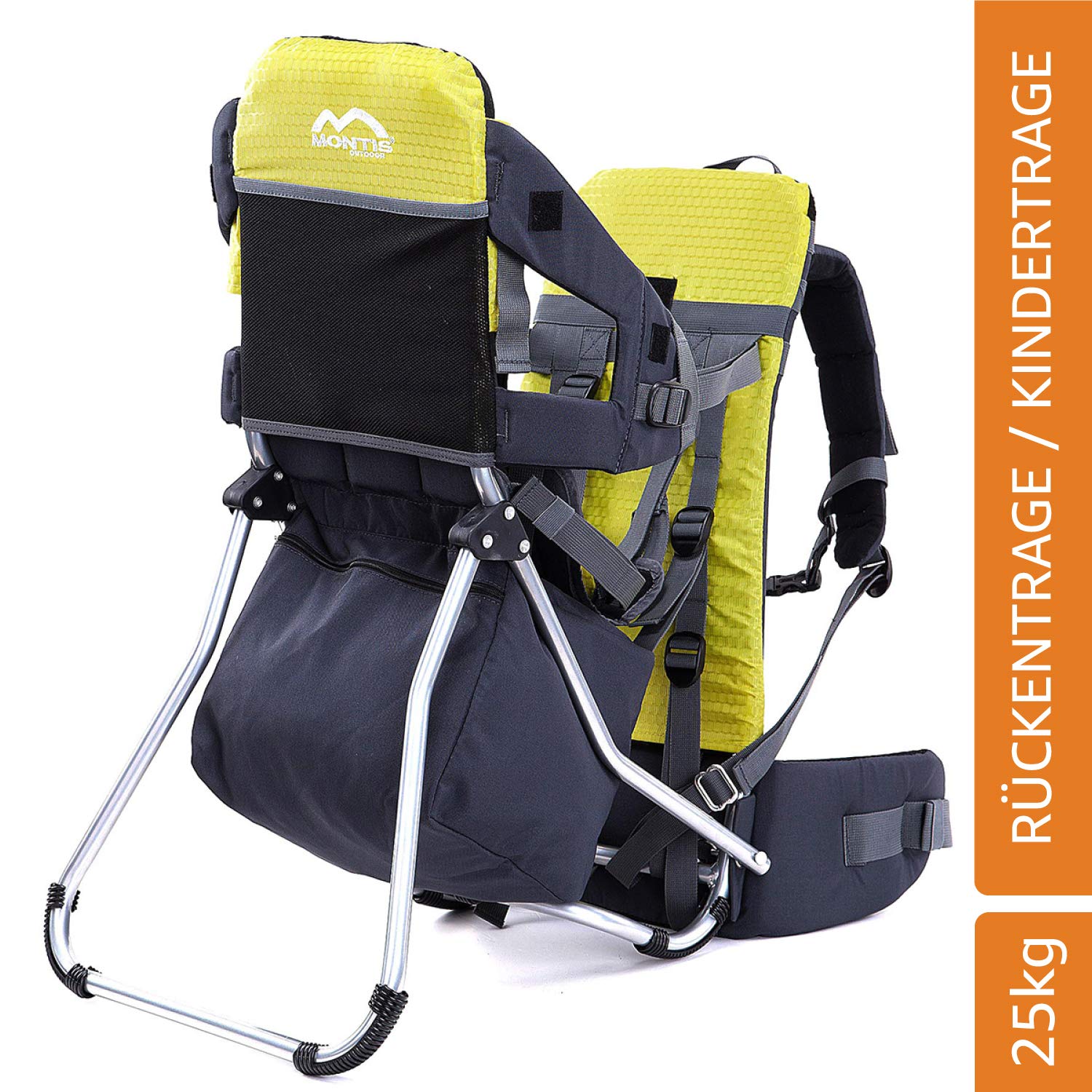 Montis Back Carrier For Children Up To 25 Kg, Babies And Toddlers With Stab