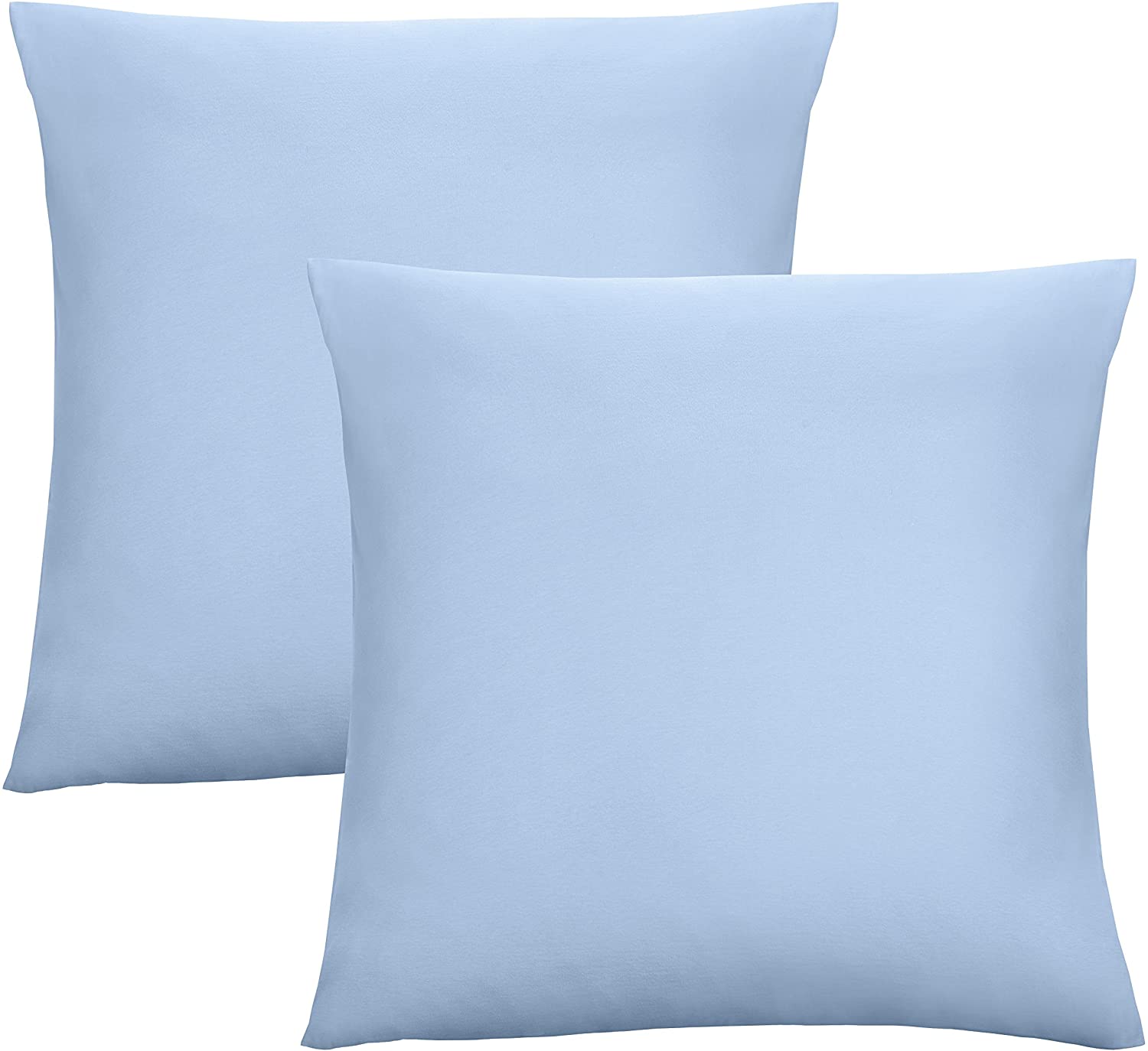 Biberna 0077144 Jersey Pillowcases, 80/80