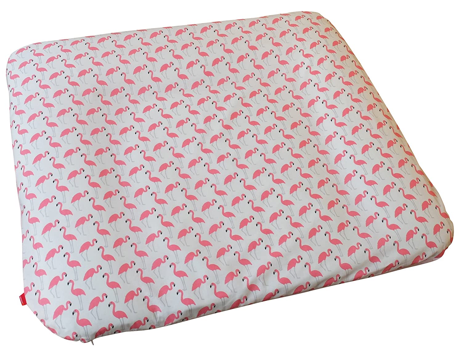 Ideenreich Changing Mat Cover Liner  Flamingo pink