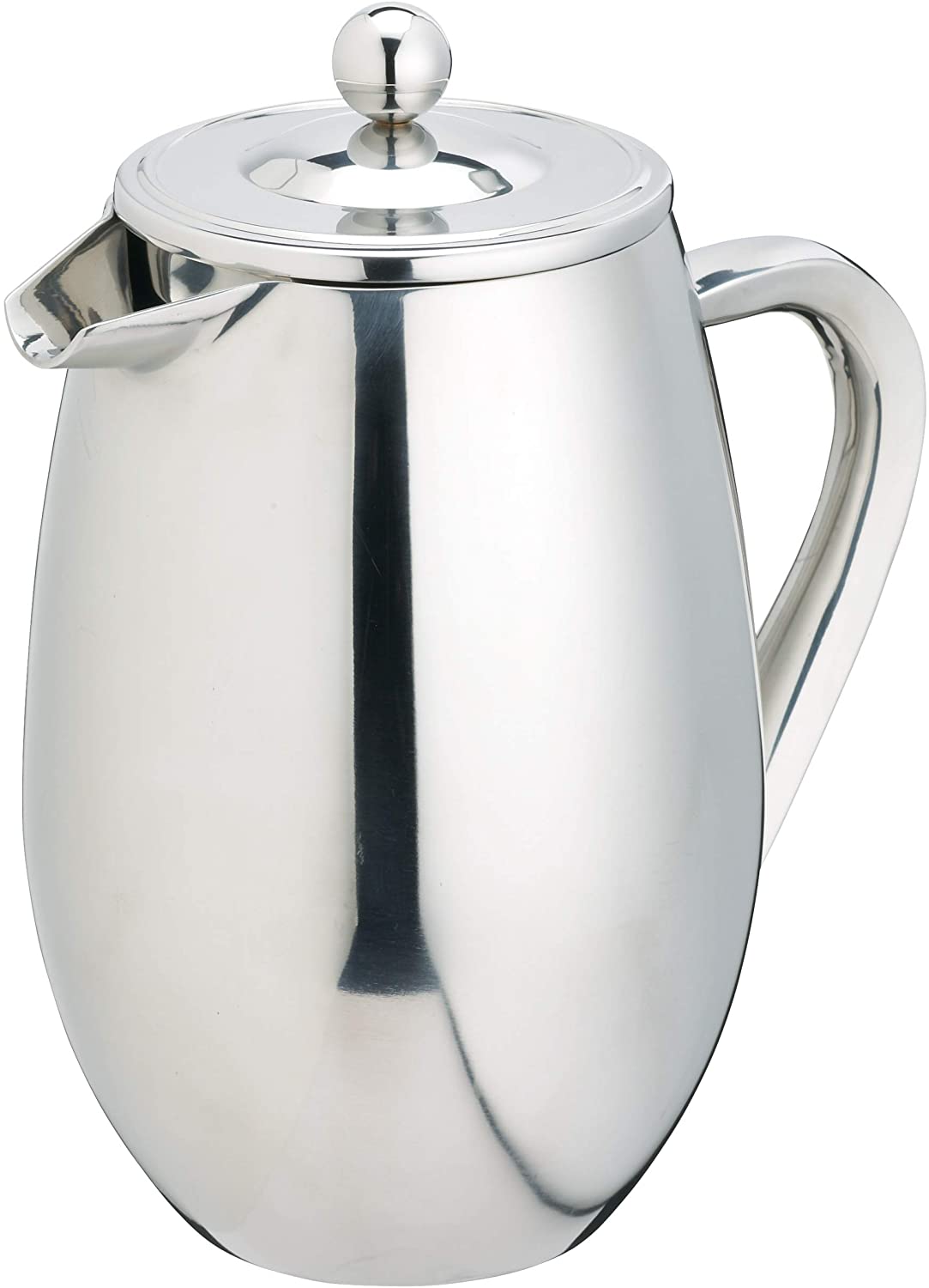 Kitchen Craft Le\'Xpress Double Walled Stainless Steel Cafetiere, 1 L