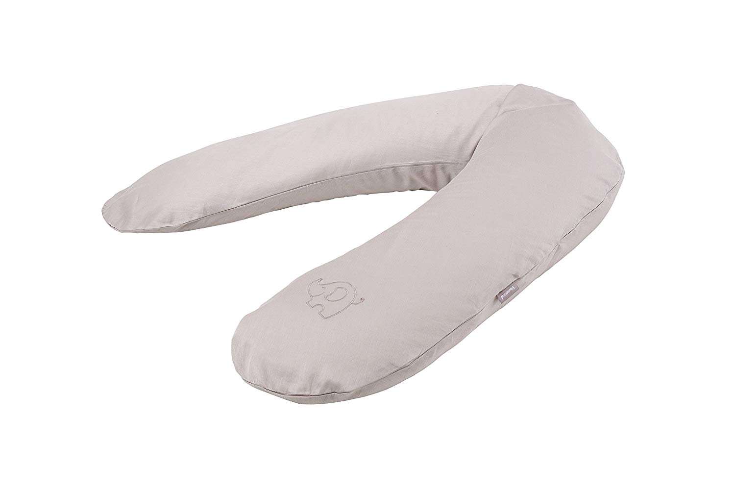 Träumeland T040508 Breastfeeding and pregnancy pillow/Design 11) with Low-Noise EPS Polystyrene Bead Filling/100% Cotton, Size 190 cm