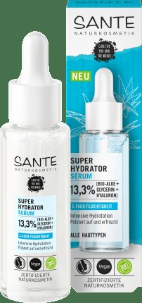 Sante Serum Super Hydrator with natural hyaluronic acid, 30 ml