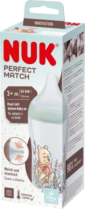 Baby bottle Perfect Match Winnie Pooh, Mint, from 3 months, 260 ml, 1 ST