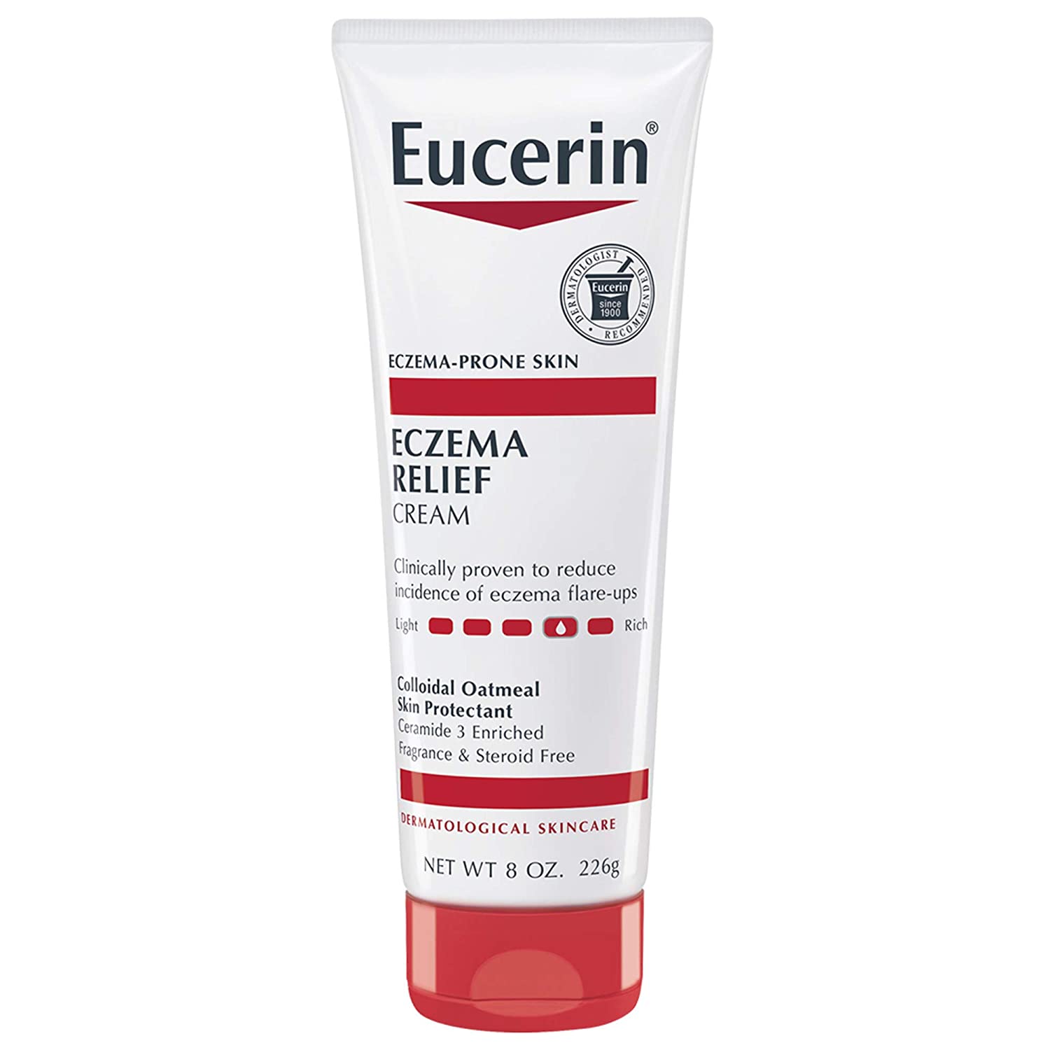 Eucerin Body Cream Eczema Relief 8 oz, ‎exclusive
