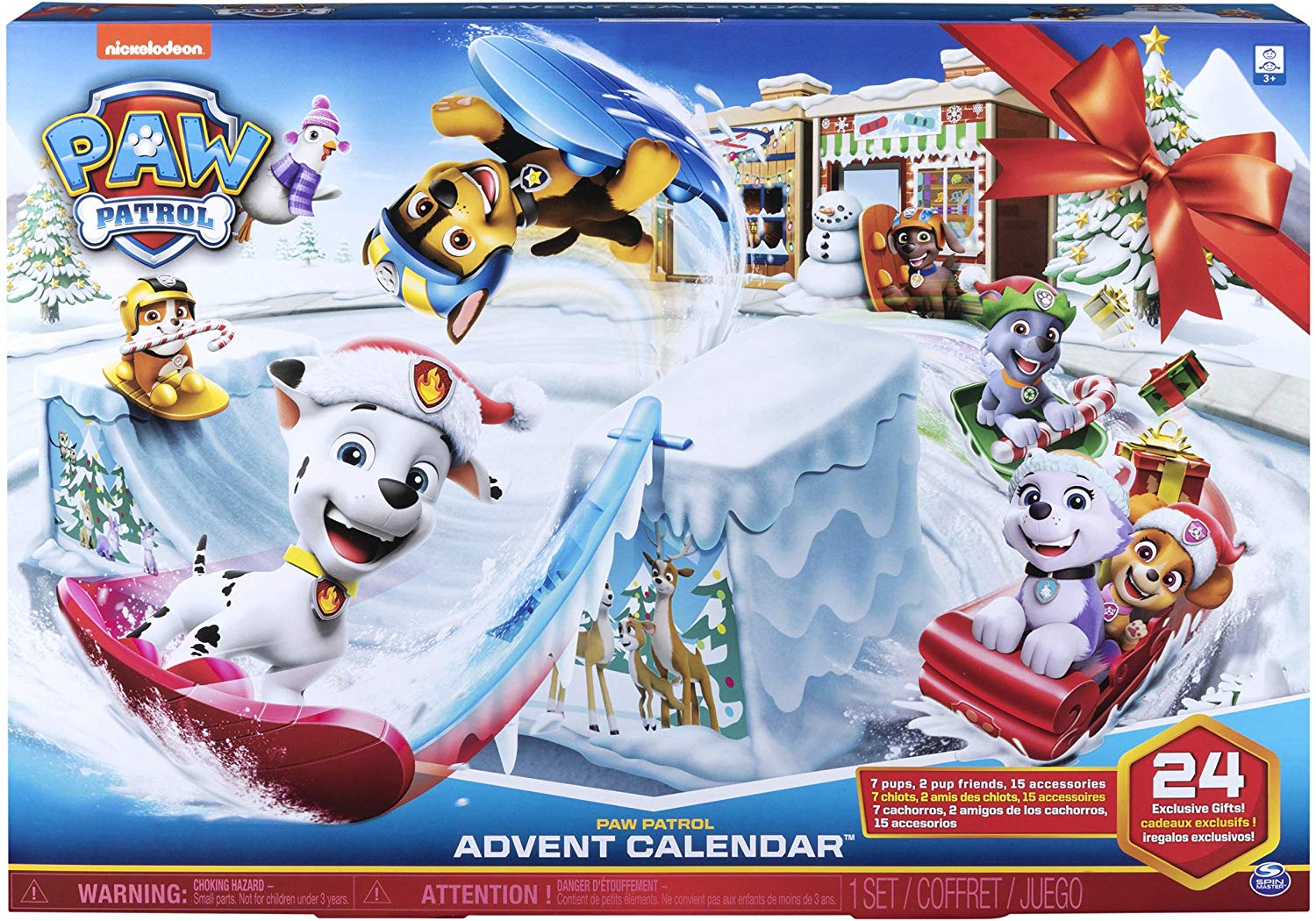 Paw Patrol 6052489 Advent Calendar 2019 With Collectible Items For Children