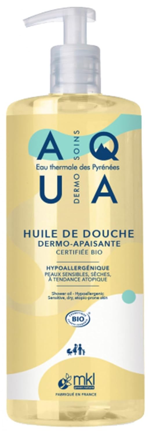 Aqua Dermo Soothing Organic Shower Oil 1L