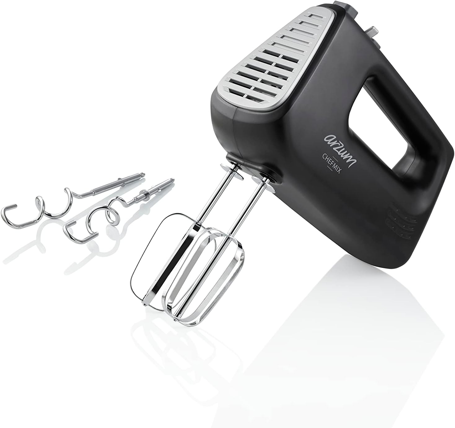 AR1163 ARZUM CHEFMIX MIXER, beater and dough hooks, 5-Stage Speed, Turbo Function, easy to clean, 400 W motor power