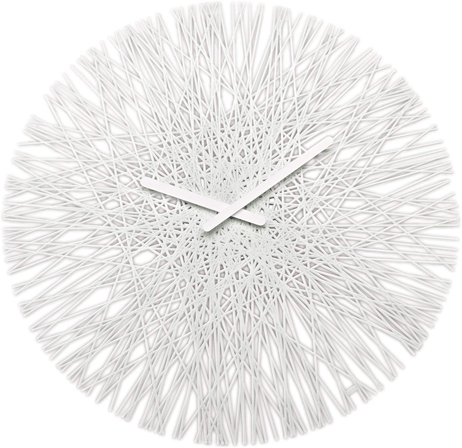 Koziol Silk Wall Clock, Solid White