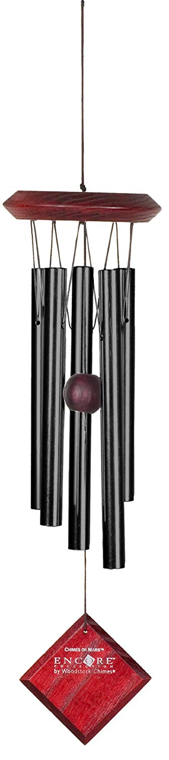 Woodstock Encore Collection Windchime - Black Chimes Of Mars
