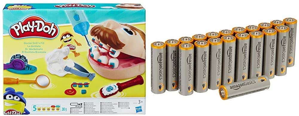 Hasbro Play-Doh B5520EU4 - Dr Wobbly Tooth Dough For Imaginative And Creati
