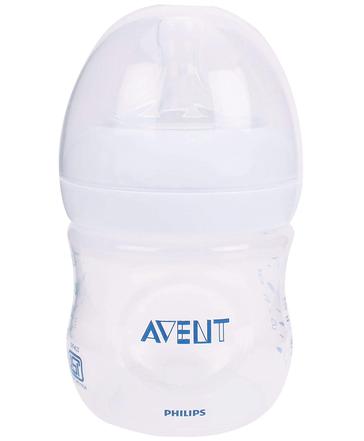 Philips Avent Natural Bottle 260 ml, Transparent Individual Pack 125ml transparent