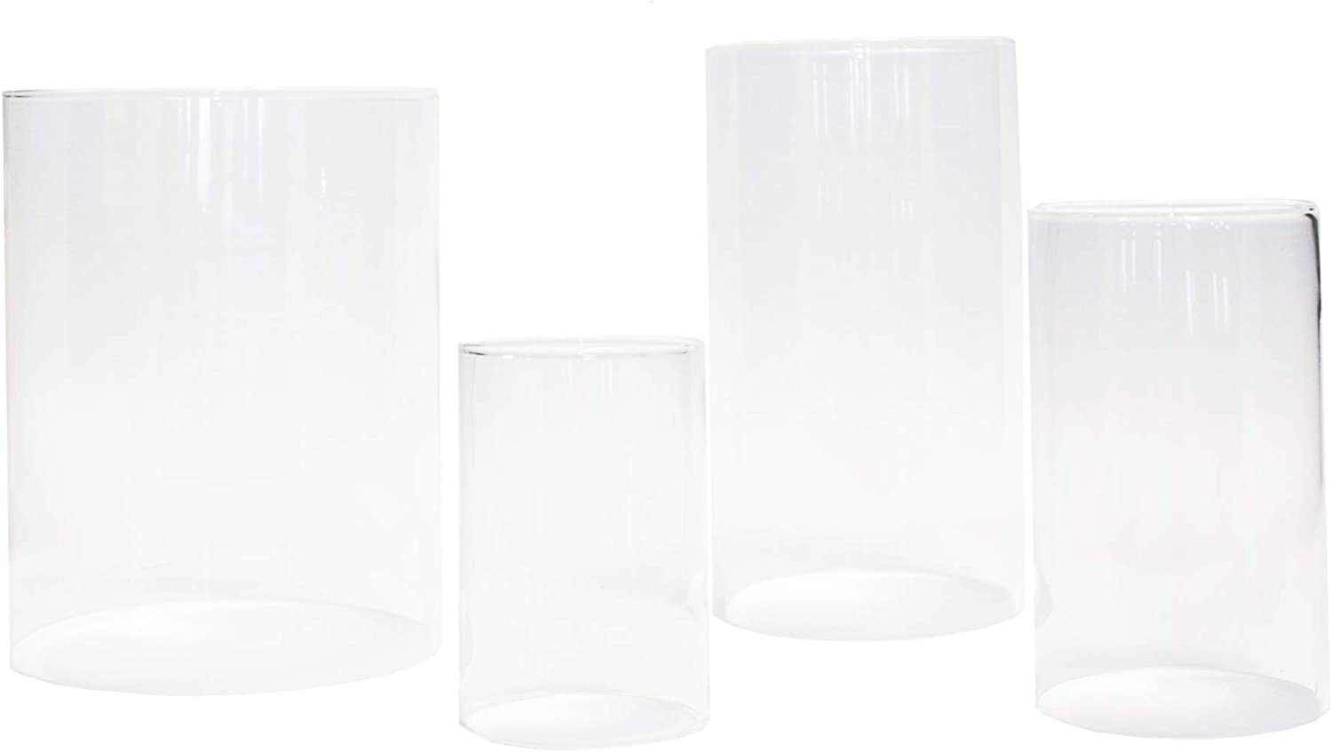 Varia Living Glass Cylinder Without Base For Lantern, Various Sizes Availab
