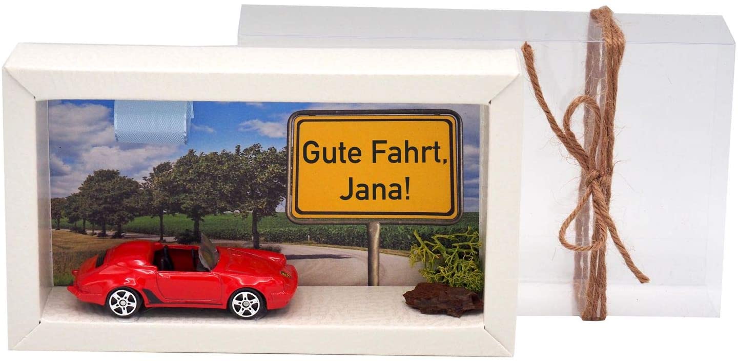 Money Box For Driving License Car Driving School / Christmas Gift Box