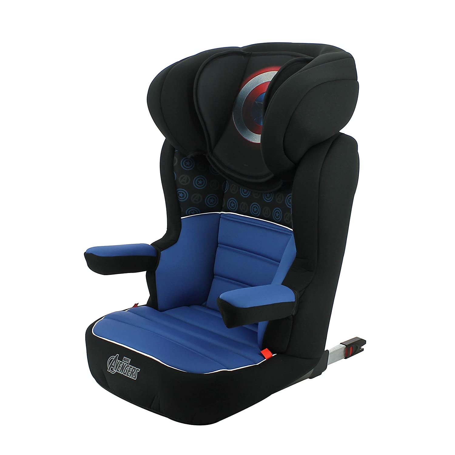 Nania Rway Easyfix Car Seat Group 2/3 - 15-36 kg Side Protection Made in France Captain America
