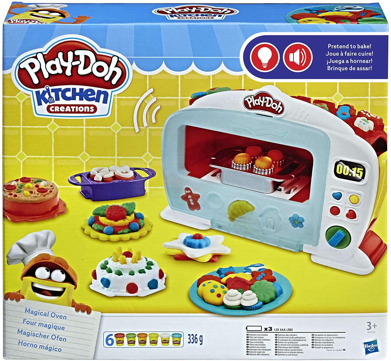 Hasbro Play-Doh B9739Eu4 Modelling Clay, -