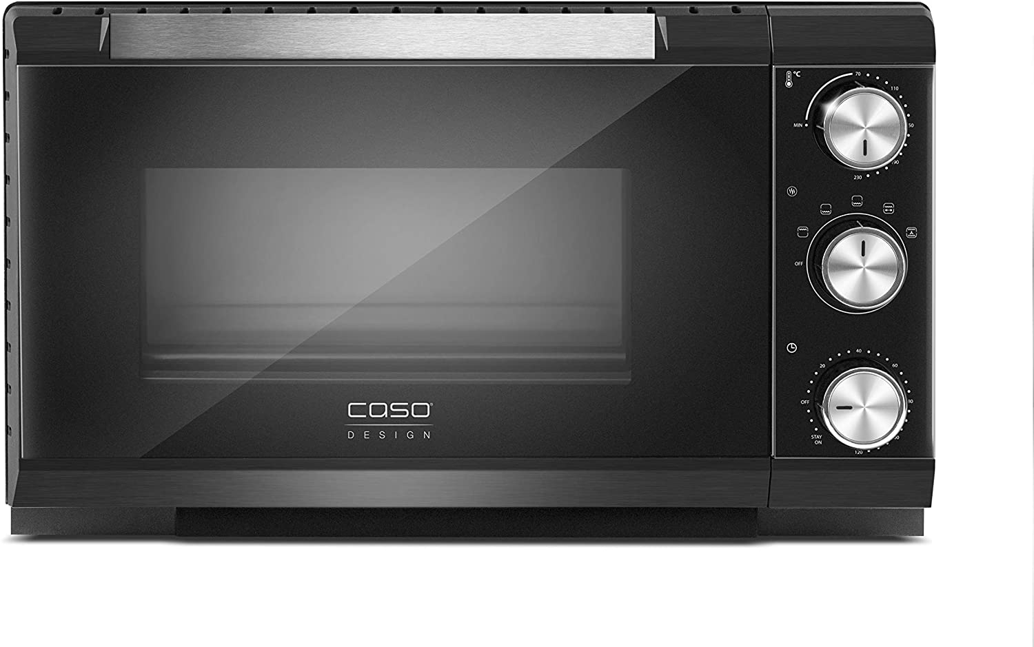 Caso to20 Design Oven Approx. 20 Litres Cooking Chamber, 5 Way Function: Re