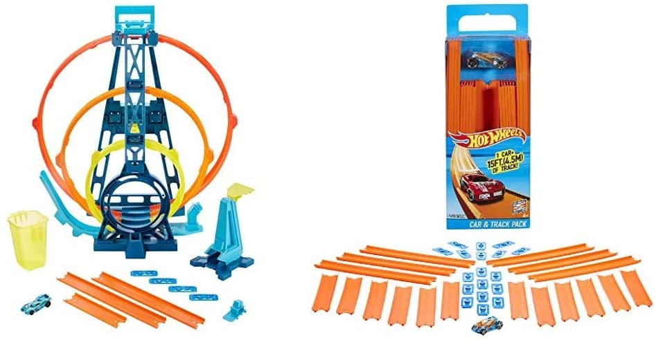 Hot Wheels Glc96 Track Builder Unlimited Looping Set, Toy From 6 Years Bht7