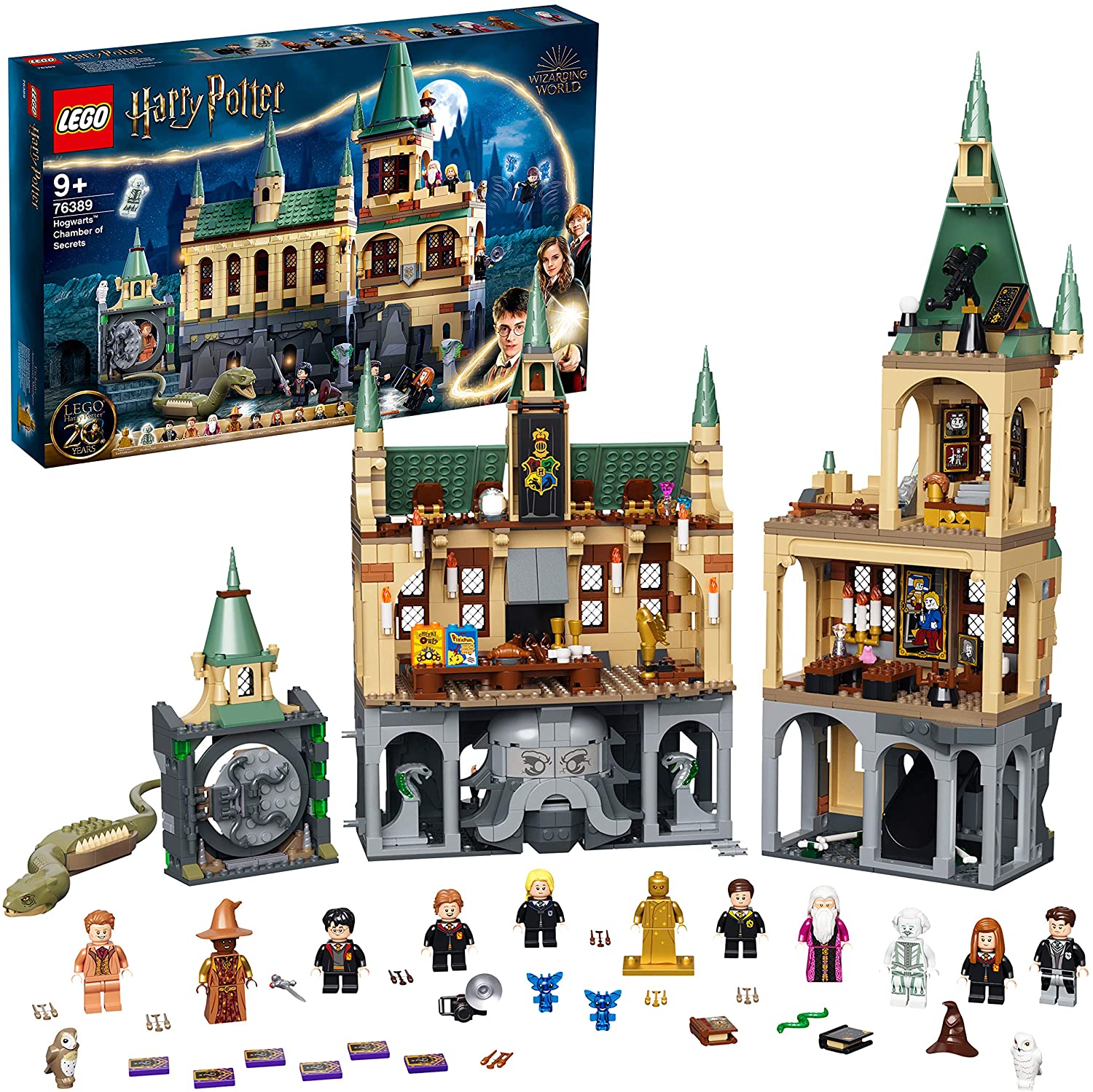 LEGO Harry Potter Castle Hogwarts Chamber of Horror Toy Set with a Golden M