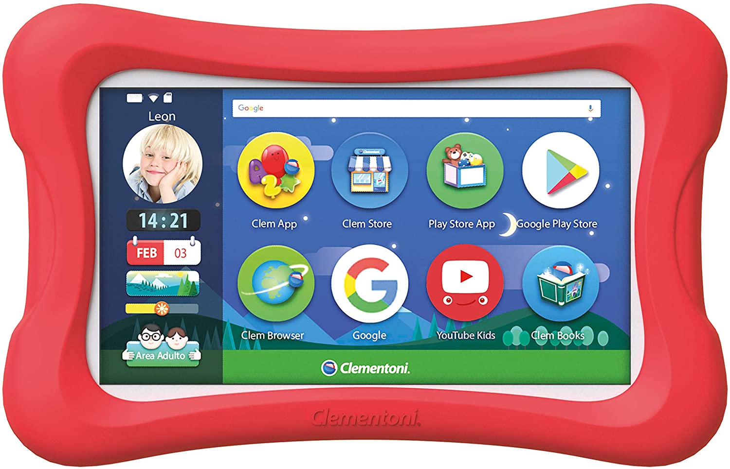Clementoni-Il Mio Primo Clempad 16616 7 Inch 9.0 Tablet For Children Multi-
