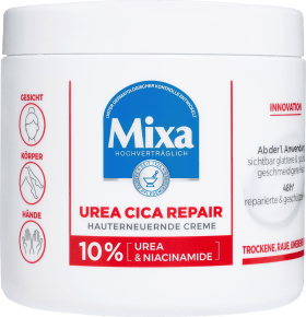 Mixa Nourishing cream Urea (10%) Cica Repair, 400 ml