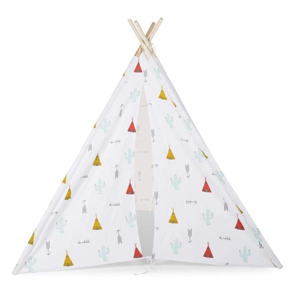 Childhome Childwood Tipi Tent Children Playing Tent Teepee 143X135X135 cm white Tiptipi