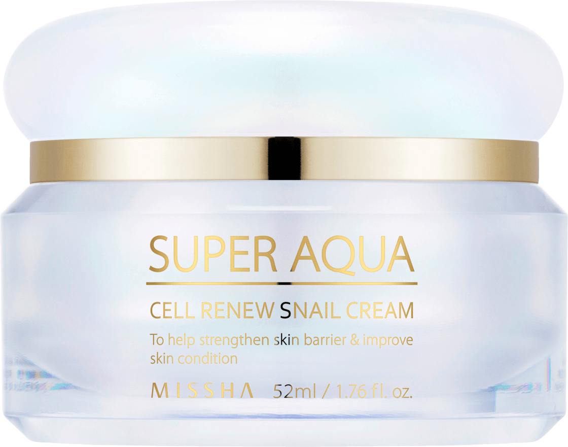 Missha Tagescreme Super Aqua Cell Renew Snail Cream, 52 Ml