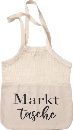 Bag made of organic cotton \"Market bag\", natural (40x48 cm), 1 piece