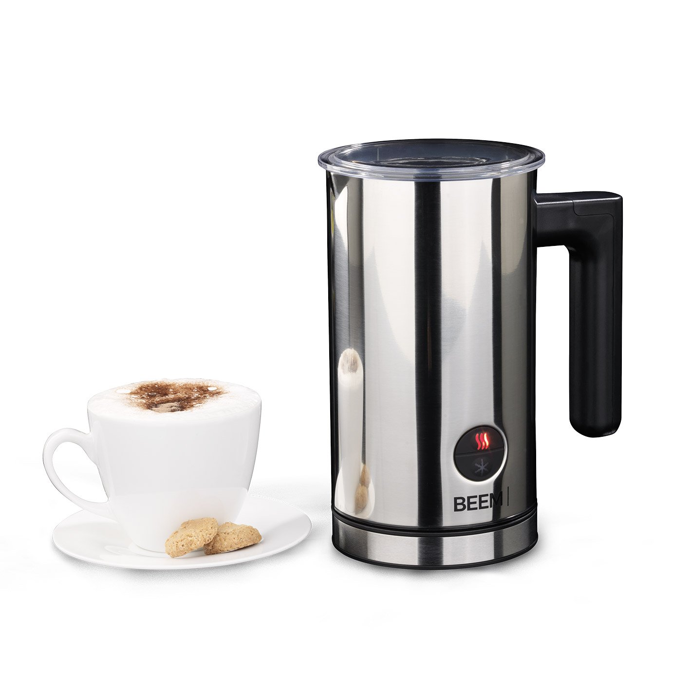 Beem Milk Frother 1110Bk – Elements Of Coffee & Tea, 650 W, 4 Program Setti