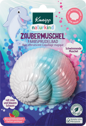Kneipp Naturkind Bath additive Magic mussel Color bubble bath, 85 g