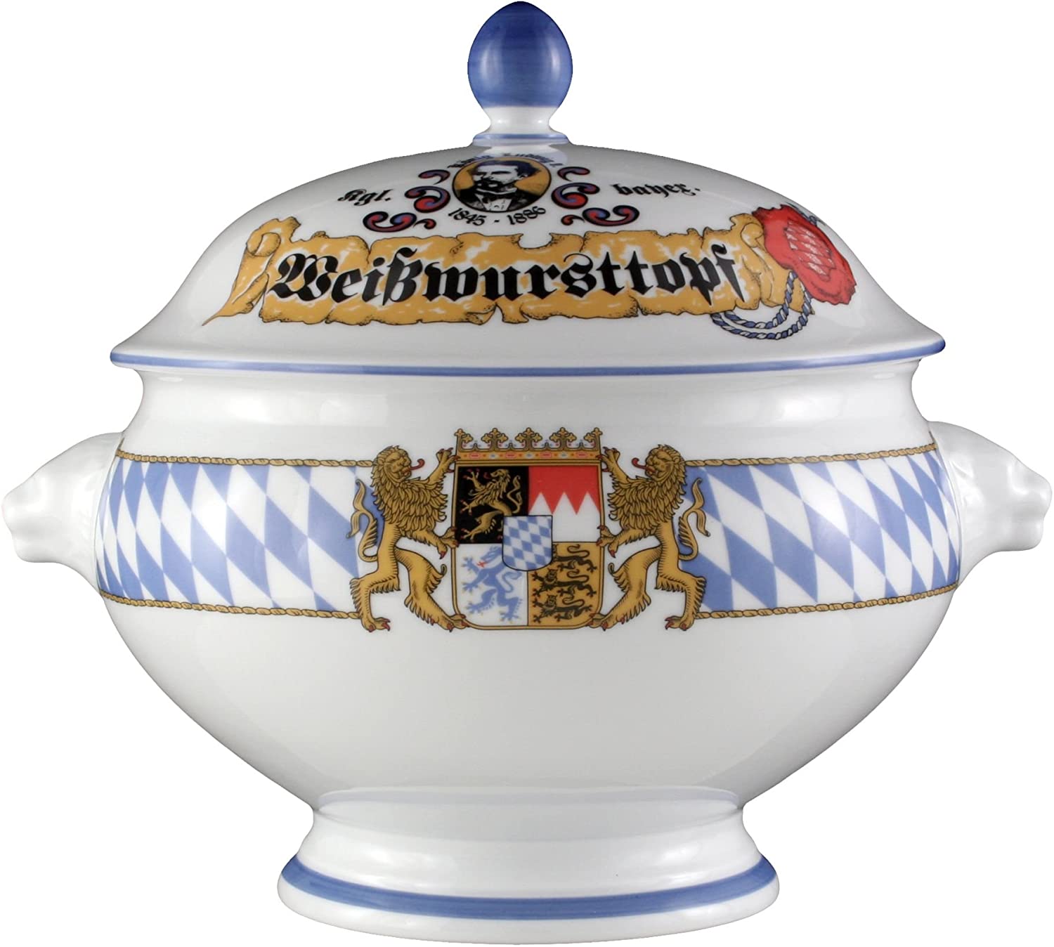 Compact Bavaria Terrine Dish 22 cm Compact 27110 by Seltmann Weiden