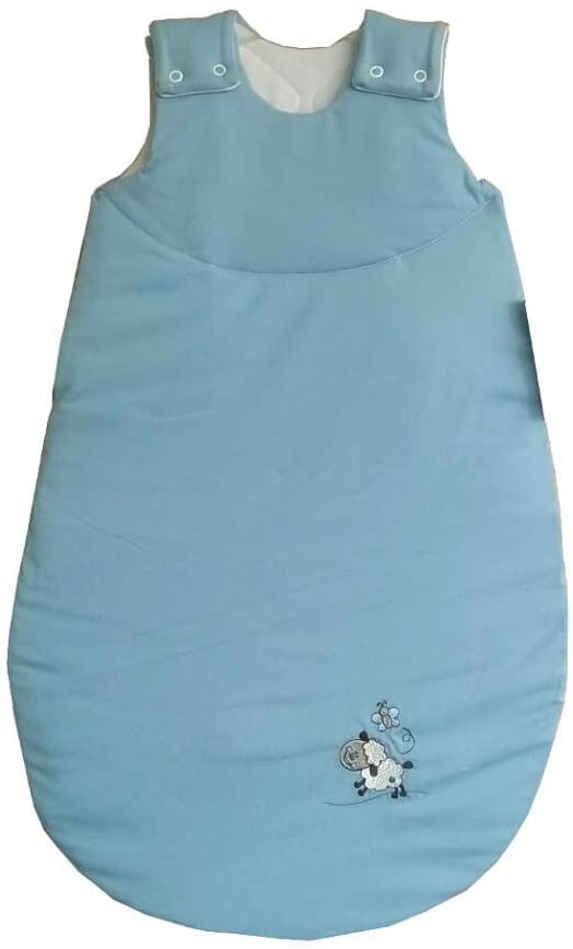 Odenwälder 1191/270/205 Jersey Sleeping Bag – Sky Blue: Sheep, 60 cm